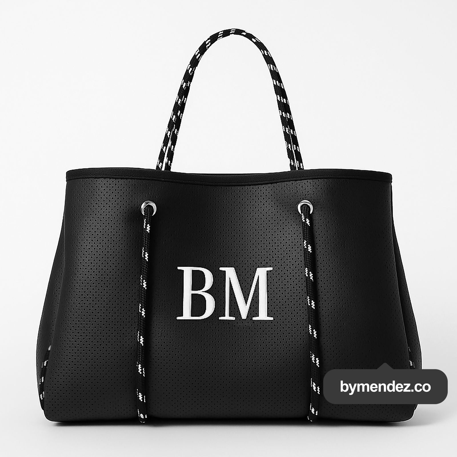 Bolso Morral Personalizado Bolso Tote Bag Black Premium BYMENDEZ