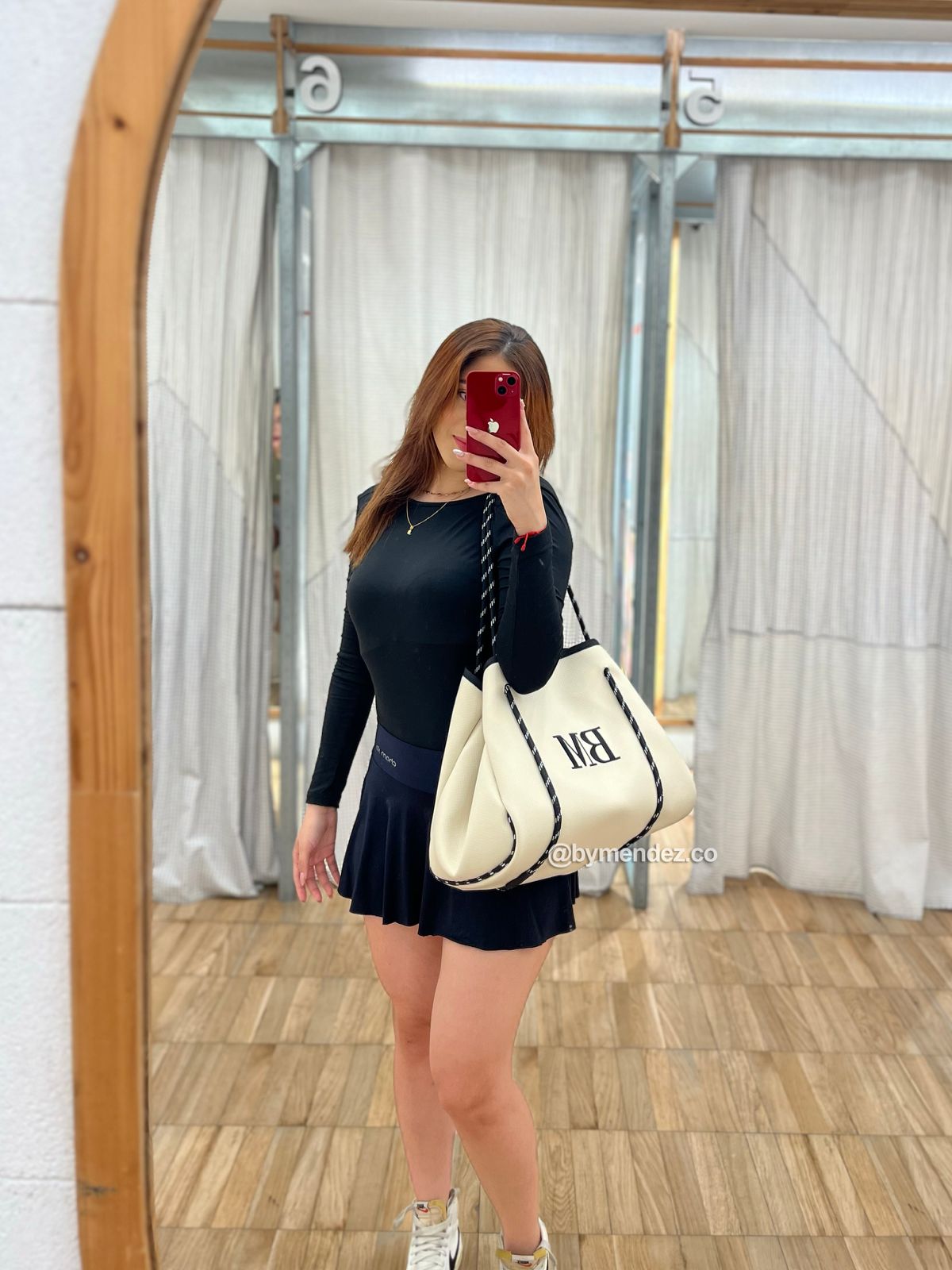 Bolso Tote Bag Beige | Personalizado con Iniciales
