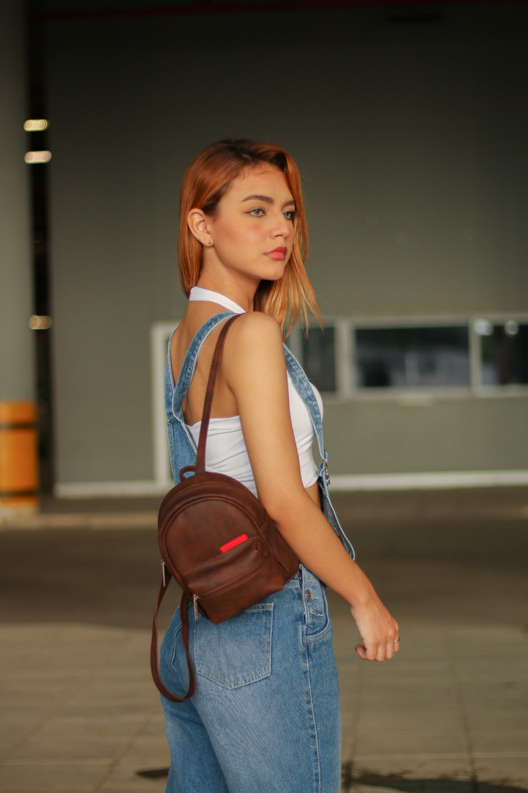 Bolso Mini Brown Texture | Bolsos de mujer