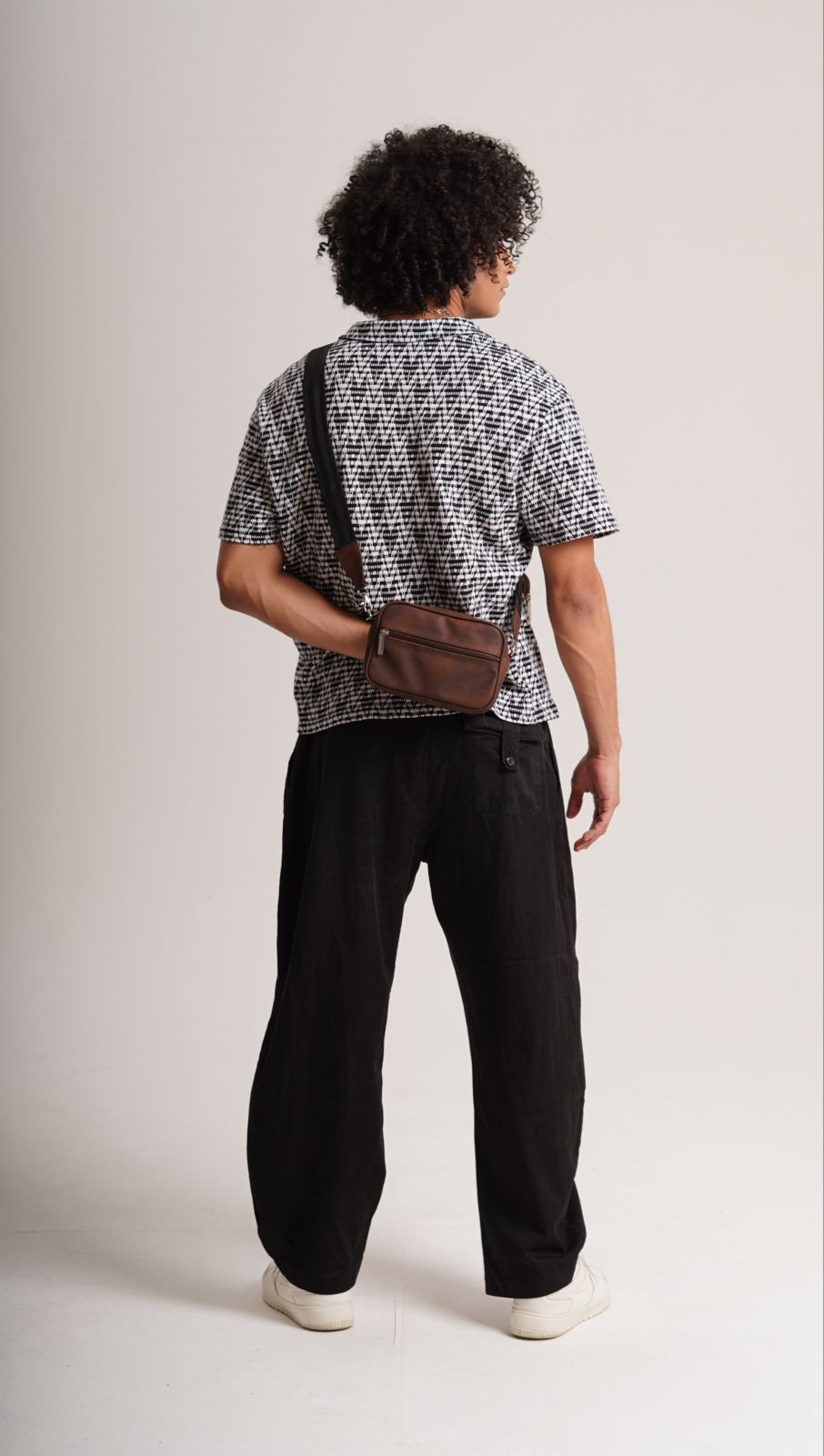 Square Bag Brown Texture Premium | BYMENDEZ
