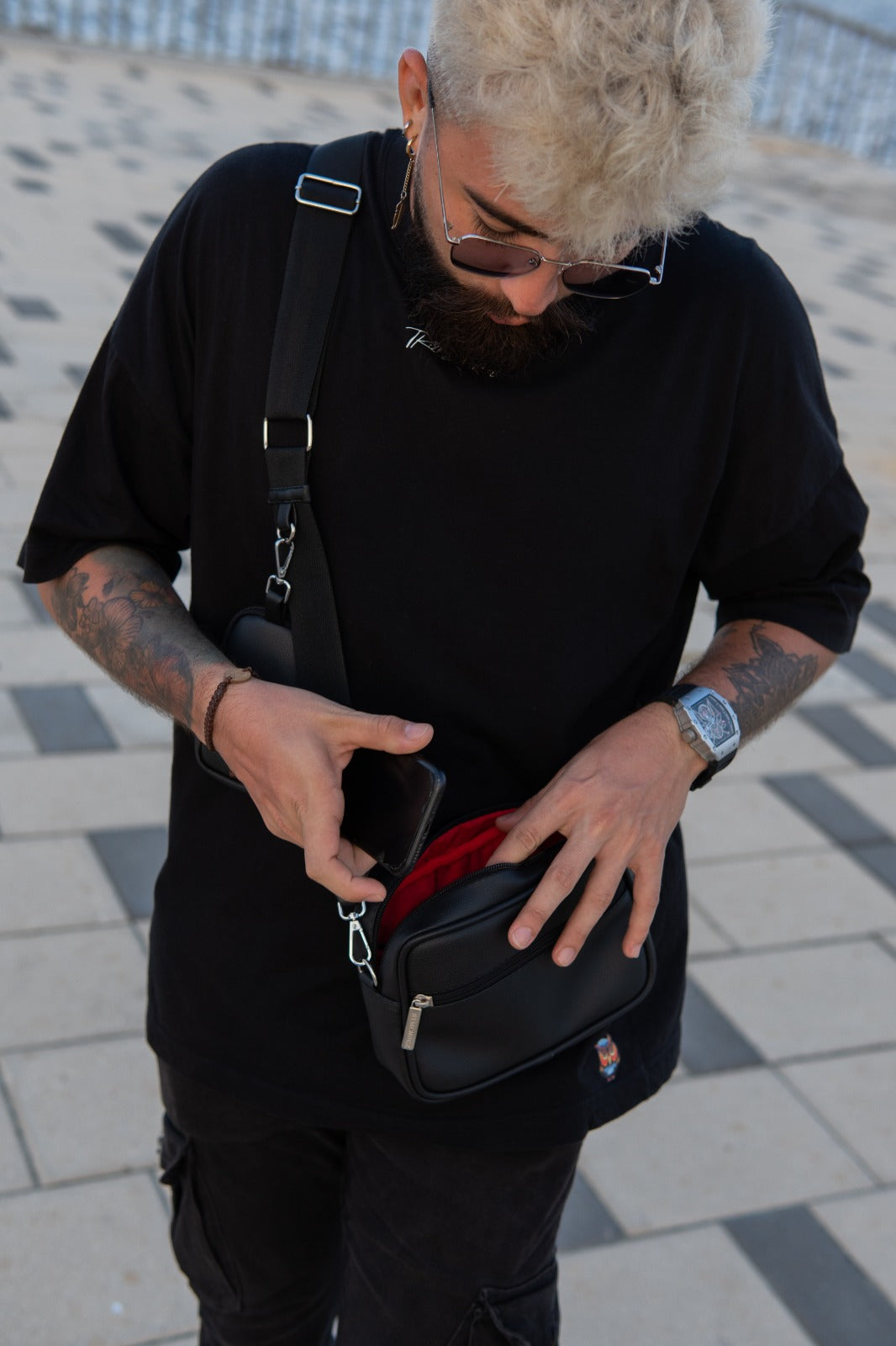 Square Bag Black Premium | BYMENDEZ