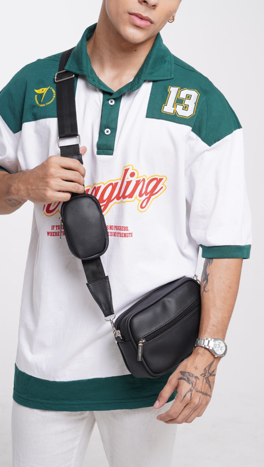 Square Bag Black Premium | BYMENDEZ