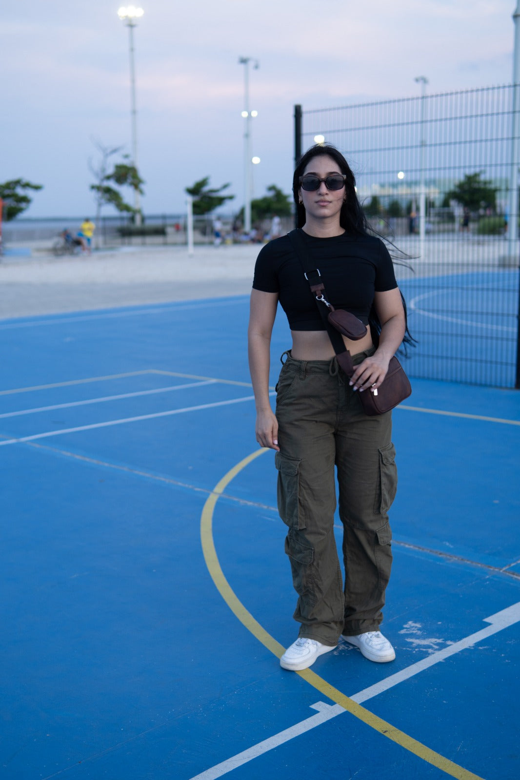 Square Bag Brown Texture Premium | BYMENDEZ