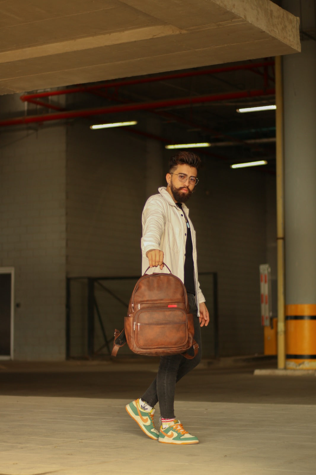 Morral SUPRA Brown Texture Premium (NUEVO)