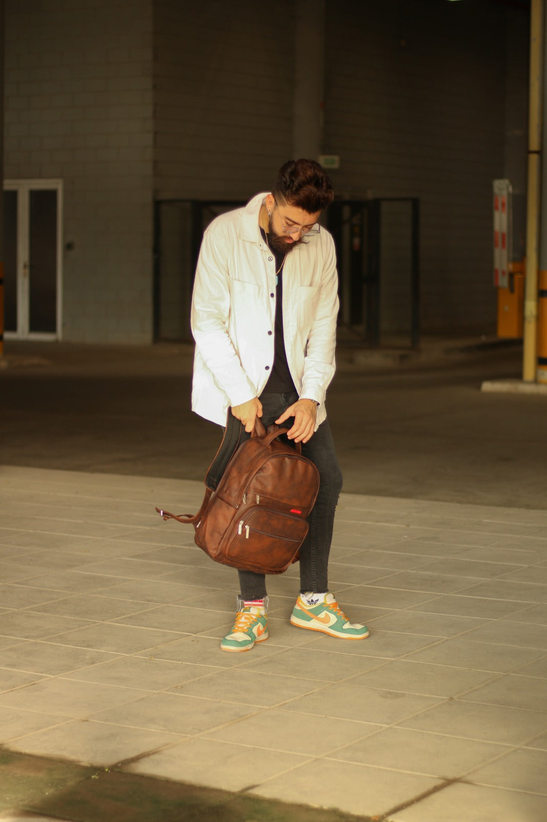 Morral SUPRA Brown Texture Premium (NUEVO)