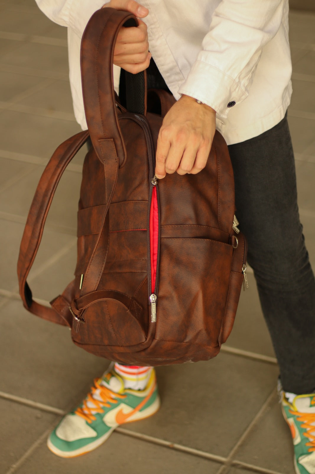 Morral SUPRA Brown Texture Premium (NUEVO)
