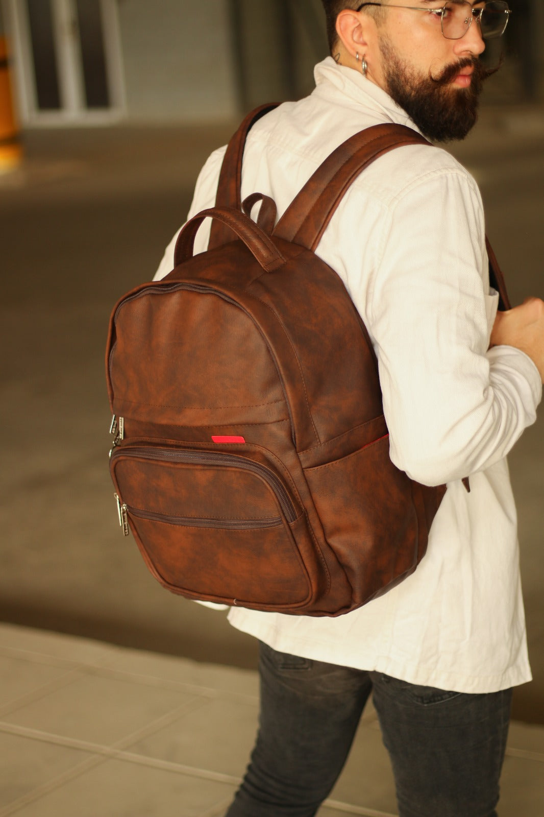Morral SUPRA Brown Texture Premium (NUEVO)