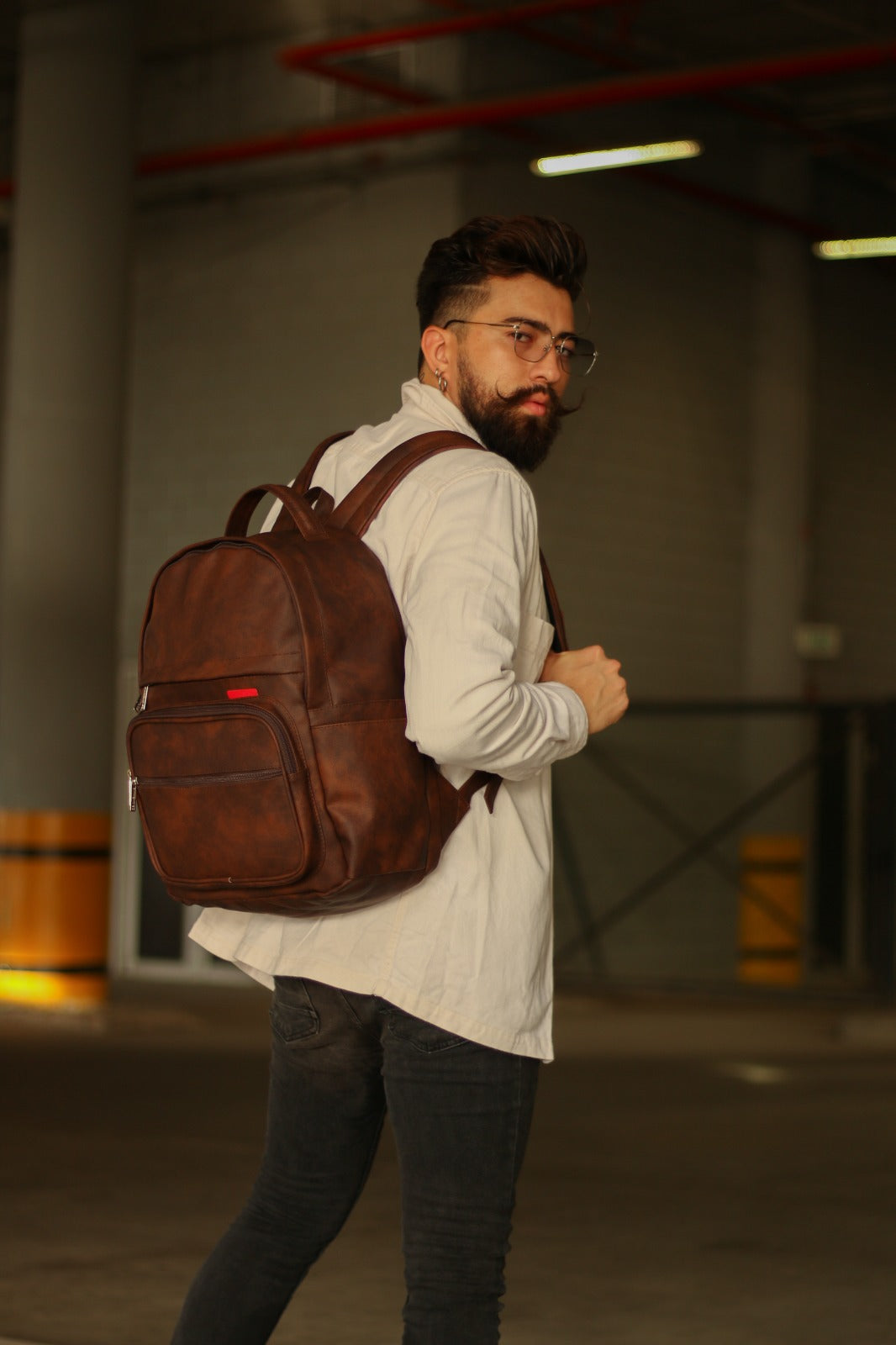 Morral SUPRA Brown Texture Premium (NUEVO)