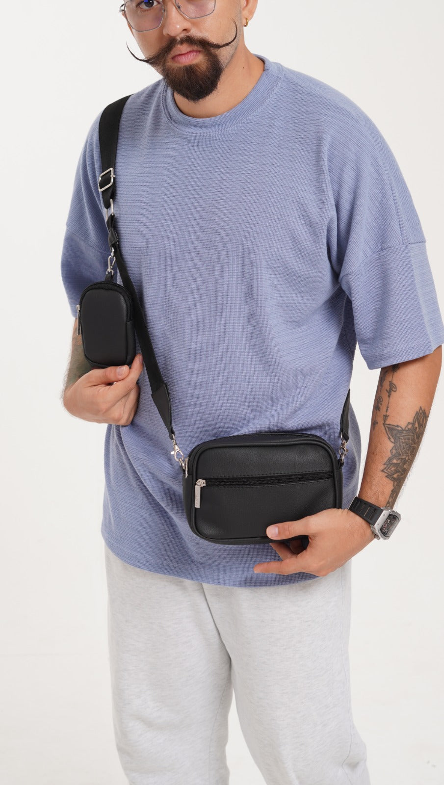 Square Bag Black Premium | BYMENDEZ