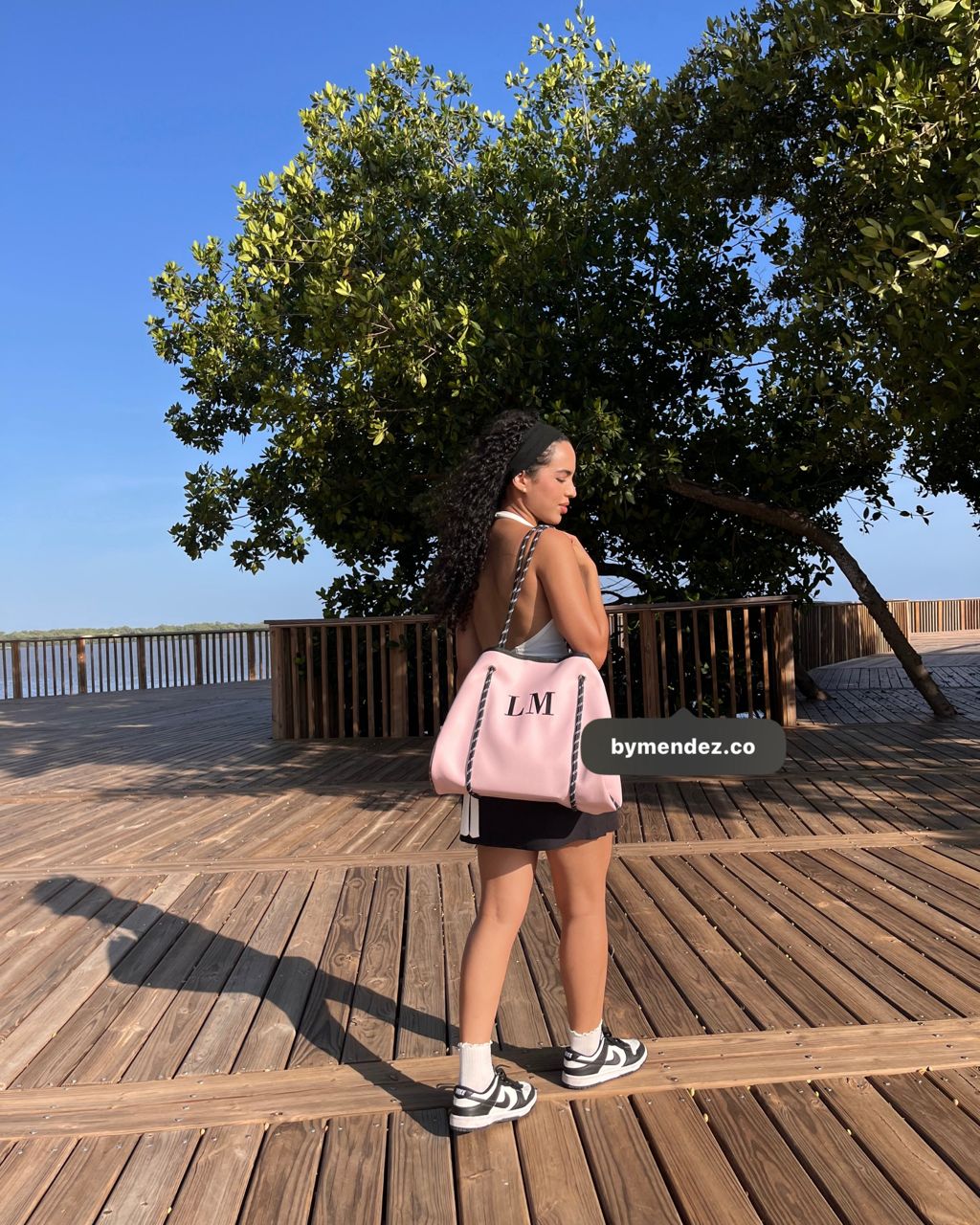 Bolso Tote Bag Pink | Personalizado con Iniciales
