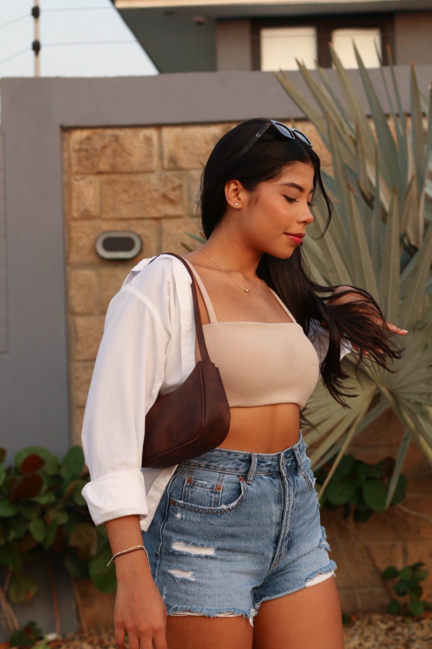 Bolso Nice Bag Brown Texture | Bolsos de mujer