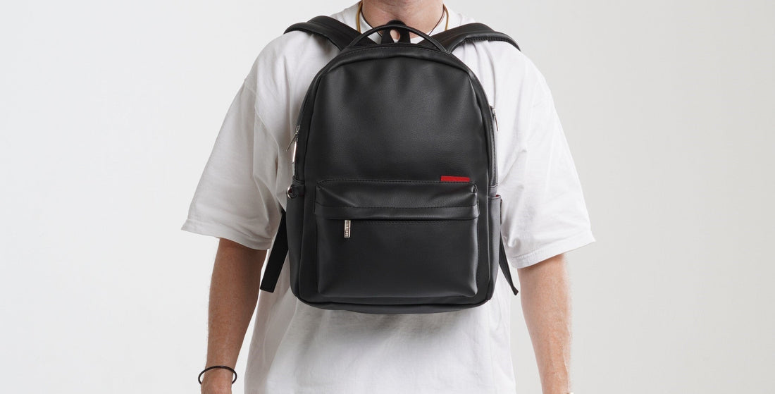 morrales en cuero para hombre