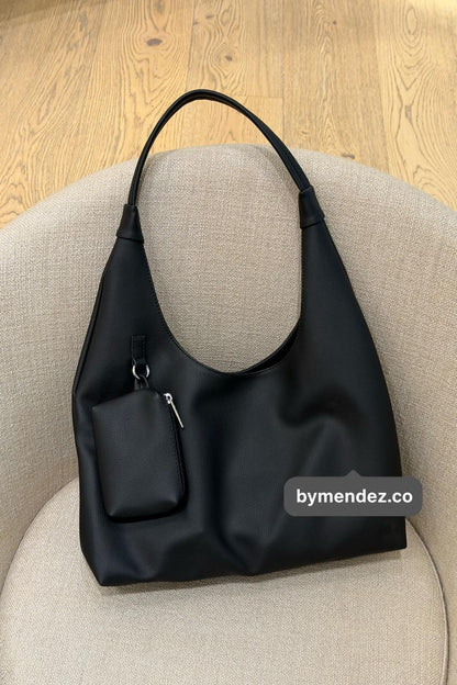 Bolso Hobo Bag Black BYMENDEZ