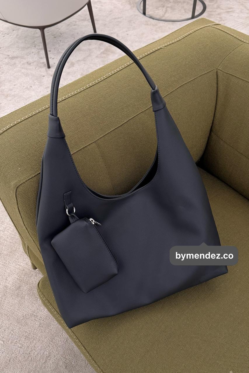 Bolso Hobo Bag Black BYMENDEZ