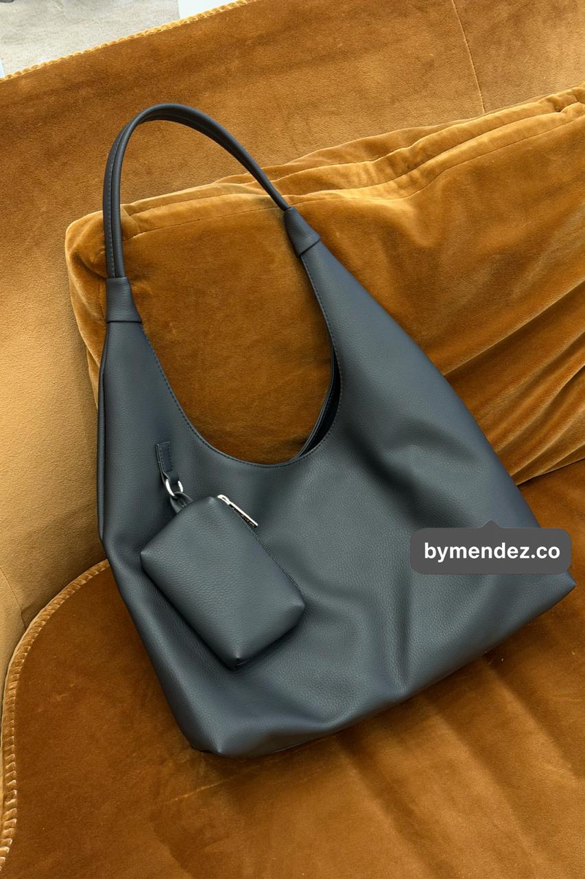 Bolso Hobo Bag Black BYMENDEZ
