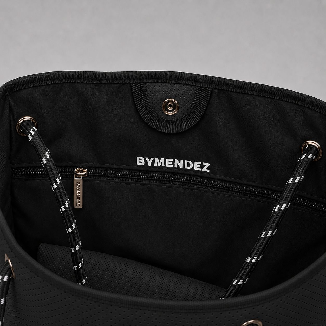 Bolso Tote Bag Black | Personalizado con Iniciales