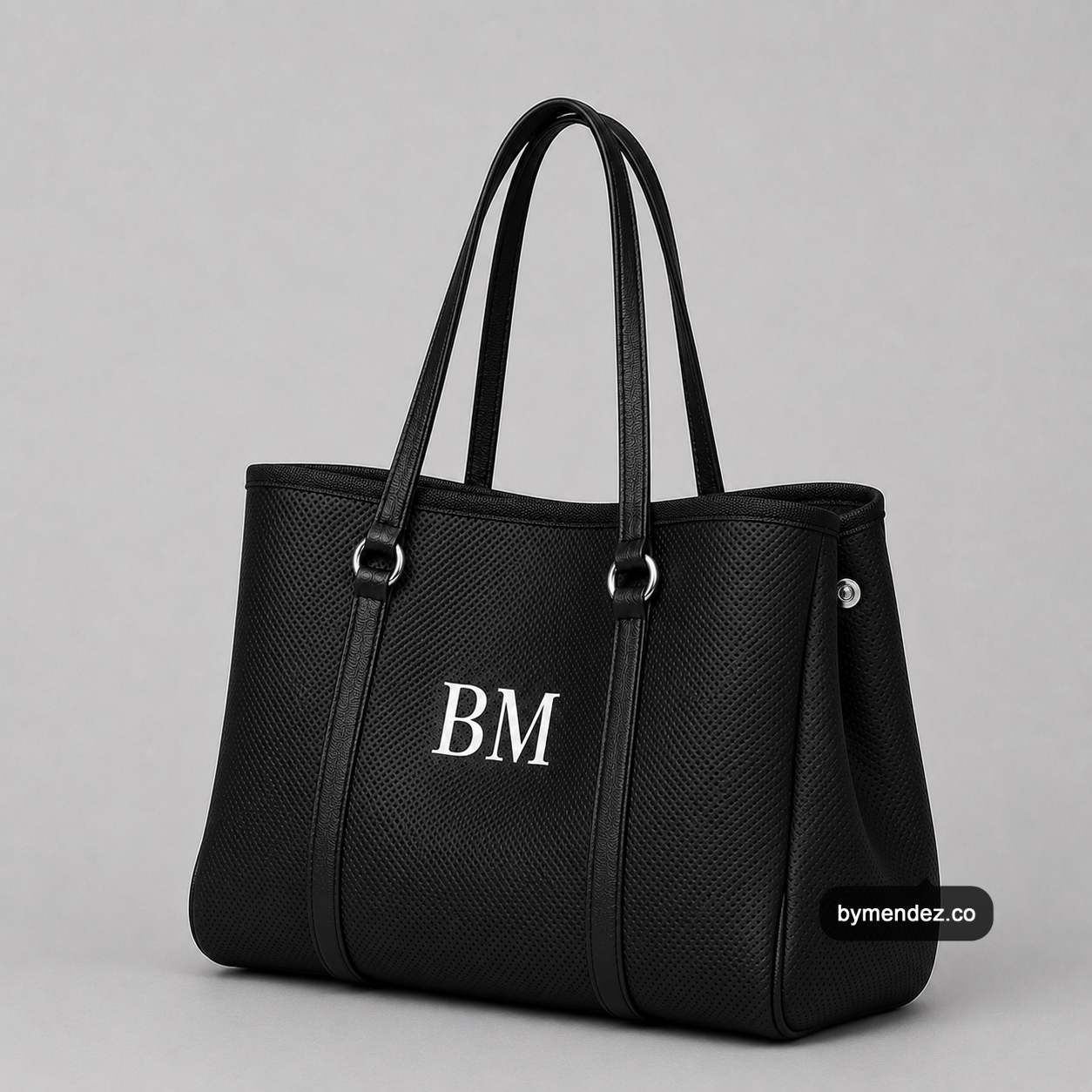 Bolso Tote Bag PRO Black | Personalizado con Iniciales