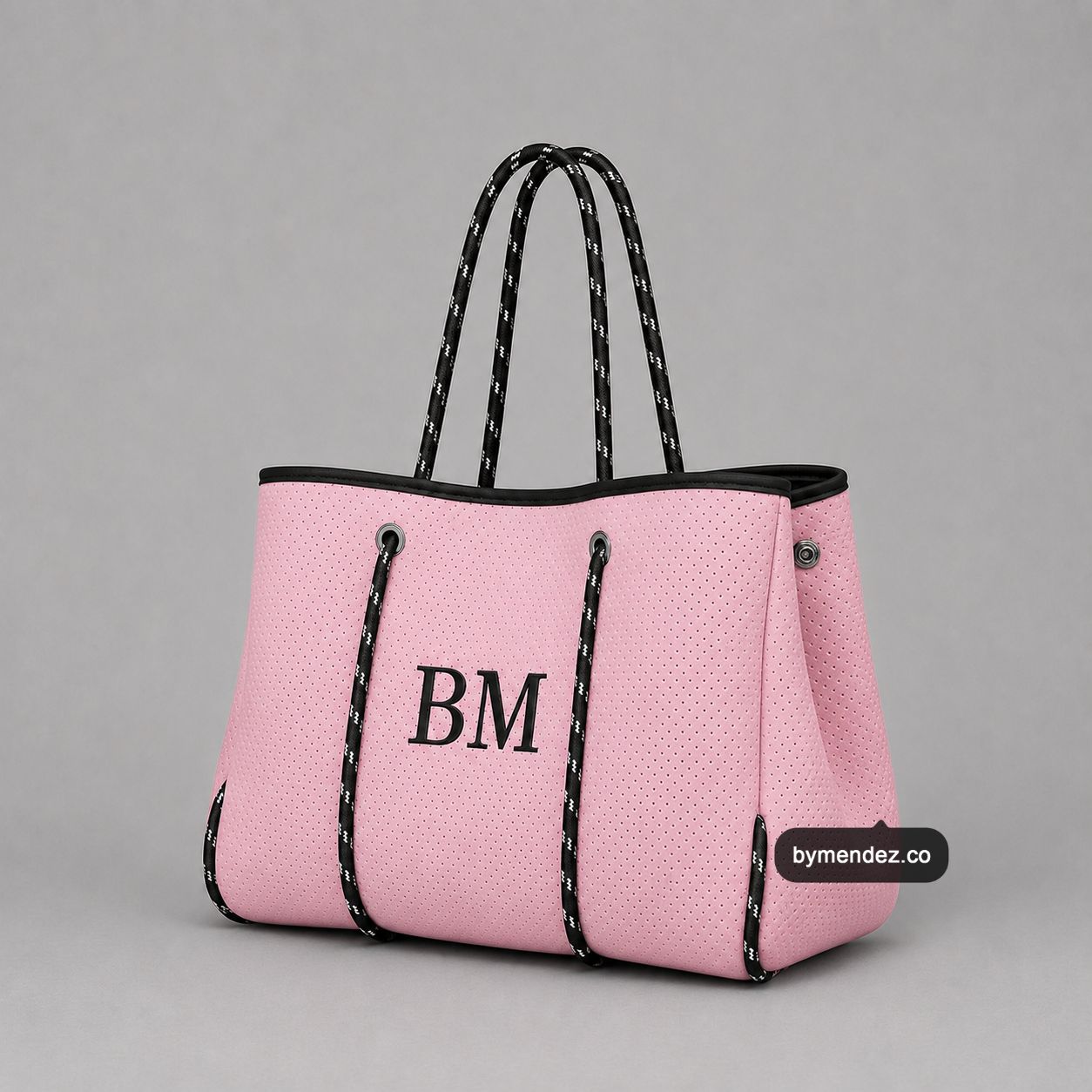 Bolso Tote Bag Pink | Personalizado con Iniciales