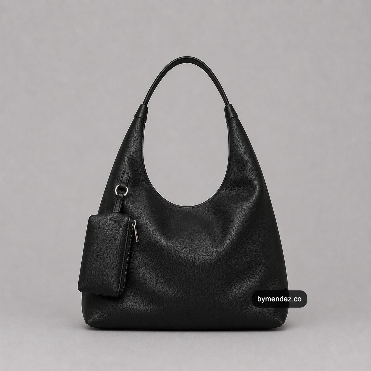 Bolso Hobo Bag Black BYMENDEZ