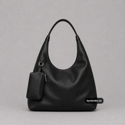 Bolso Hobo Bag Black BYMENDEZ