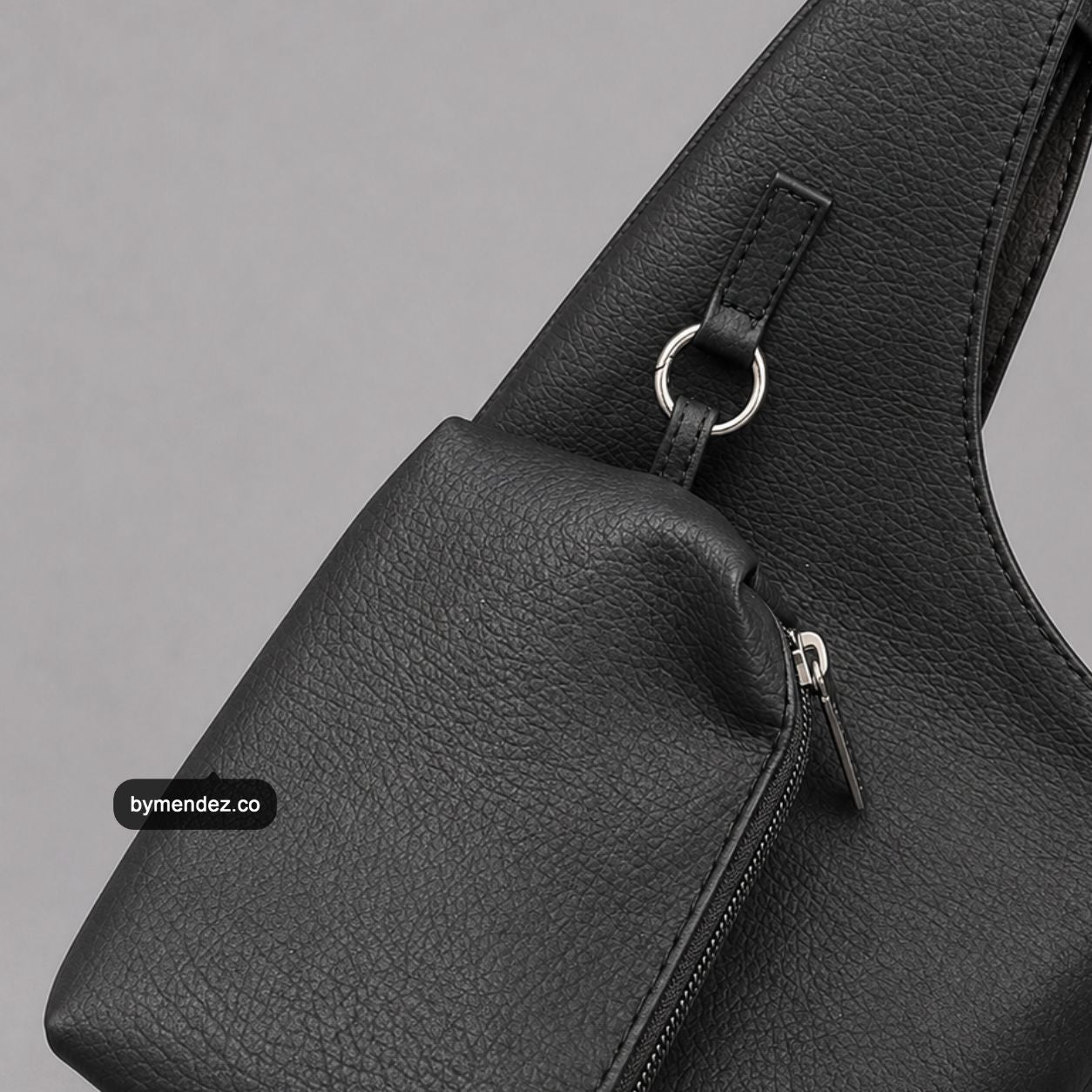 Bolso Hobo Bag Black BYMENDEZ
