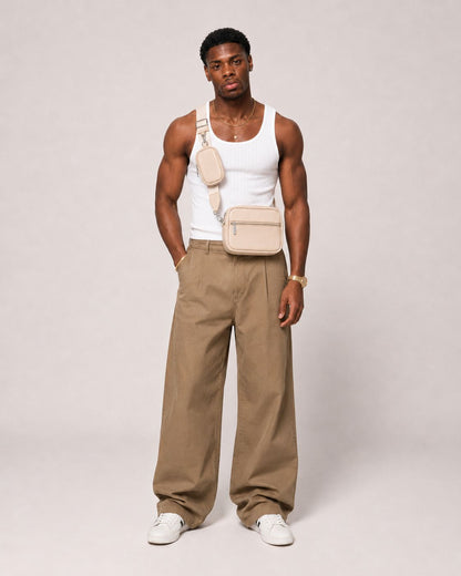 Square Bag Beige Premium | BYMENDEZ