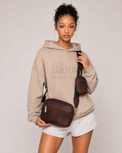 Square Bag Brown Premium | BYMENDEZ