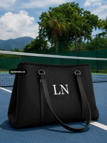 Bolso Tote Bag PRO Black | Personalizado con Iniciales