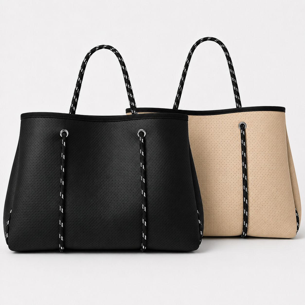 Black + Beige