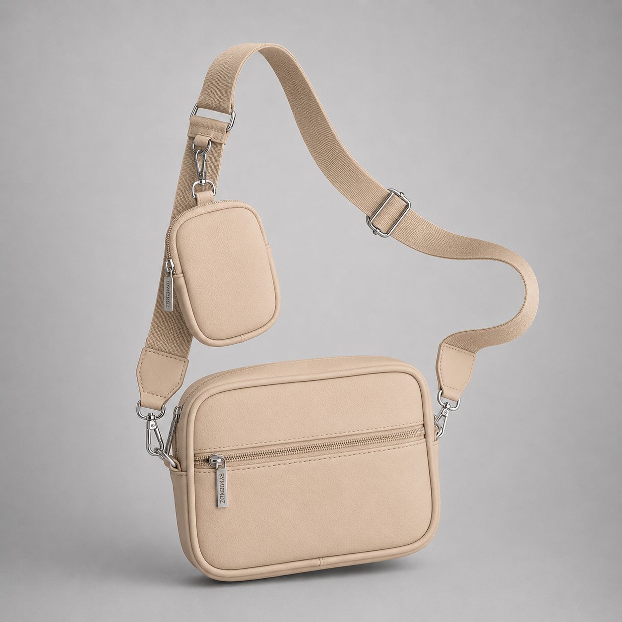 Square Bag Beige Premium | BYMENDEZ