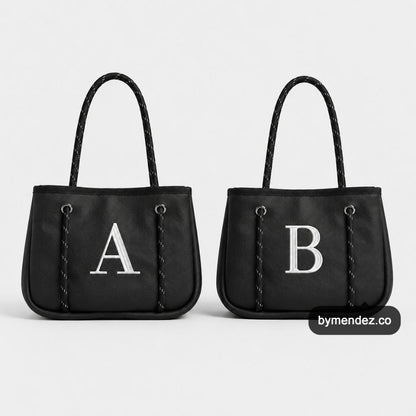 Combo bolsos MINIS Tote Bag | Personalizado con Iniciales